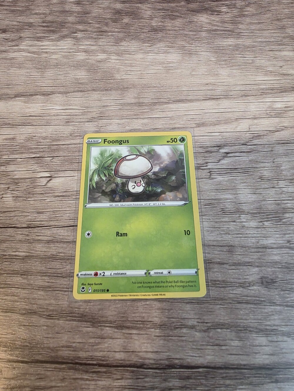 💫BUY 5 FOR $26 Pokemon Foongus Card